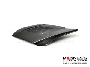 Ford Mustang GT500 Double Sided Hood - Carbon Fiber (2018-2019) Ford Mustang GT500 Double Sided Hood - Carbon Fiber (2018-2019)